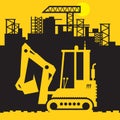 Digger, Construction power machinery