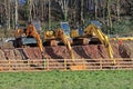 Diggers Royalty Free Stock Photo