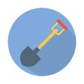 Digging Color Vector Icon which can easily modify or edit Royalty Free Stock Photo