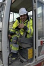 DIGGING ROAD AROUND DANISH CAPITAL