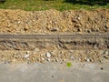 Digging Trench Sidewalk