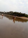 Digha at noon time to sea beach Royalty Free Stock Photo