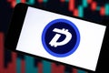 DigiByte (DGB) editorial. Illustrative photo for news about DigiByte (DGB) - a cryptocurrency