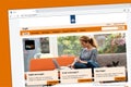 DigiD website homepage. Digital identification from the Dutch government Holland or