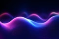 digital abstract color wave gradient blue background Royalty Free Stock Photo