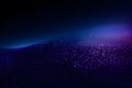 digital abstract color wave gradient blue background Royalty Free Stock Photo