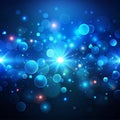 Abstract digital binary code and numbers on dark background Royalty Free Stock Photo