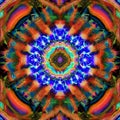1630 Digital Abstract Fractals: A futuristic and mesmerizing background featuring digital abstract fractal patterns with intrica