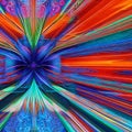 1910 Digital Abstract Fractals: A futuristic and mesmerizing background featuring digital abstract fractals with intricate detai