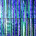 1108 Digital Abstract Matrix: A futuristic and high-tech background featuring a digital abstract matrix with flowing data stream
