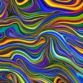1670 Digital Abstract Patterns: A futuristic and mesmerizing background featuring digital abstract patterns with intricate detai