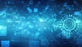 Digital Abstract technology background, Binary Background, futuristic background, cyberspace Concept