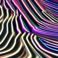810 Digital Abstract Waves: A futuristic and abstract background featuring digital abstract waves in vibrant and mesmerizing col Royalty Free Stock Photo