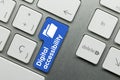 Digital accessibility - Inscription on Blue Keyboard Key Royalty Free Stock Photo