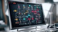 The Interconnection of Data, Analytics and Business through Computer Screens in Modern Organizations