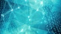 Digital ai technology data stream, business and artificial intelligence Royalty Free Stock Photo