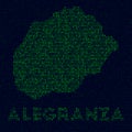 Digital Alegranza logo. Royalty Free Stock Photo