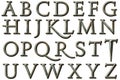 Digital Alphabet Kane Style Scrapbooking Element