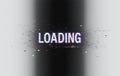 Loading Glitch Effect Royalty Free Stock Photo