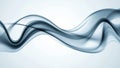 Digital art design featuring dynamic minimalist wave patterns