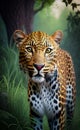 Leopard image Royalty Free Stock Photo