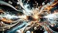 The Flow of Energy: A Digital Art Piece Exploring the Interconnection of All Things Computational creativity
