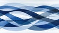 A digital art piece featuring a wave-like pattern in shades of blue and gray. Royalty Free Stock Photo