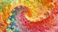 Digital art pieces generated by algorithms creating abstract and complex patterns, fluids evolving geometric shapes Royalty Free Stock Photo