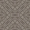 Intersecting Geometric Chains Seamless Pattern Mosaic