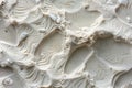 Digital artwork of closeup of texture, white sand with intricate patterns and textures created Royalty Free Stock Photo