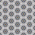 Digital artwork depicting an intricate pattern on a grey background