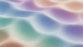 Digital artwork featuring smooth undulating waves in a pastel Royalty Free Stock Photo