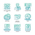 Digital Asset Icons Set