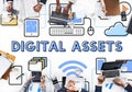 Digital Assets Accessible Unlock Information Concept Royalty Free Stock Photo