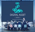 Digital Assets Finance Money Business Concept Royalty Free Stock Photo