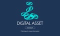 Digital Assets Finance Money Business Concept Royalty Free Stock Photo