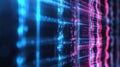 Digital background for advanced tech processes and neural networks Royalty Free Stock Photo