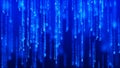 Digital background. Big data. Hacker concept. Abstract matrix. Computer generated many numbers. 3d rendering Royalty Free Stock Photo
