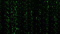 Digital background. Big data. Hacker concept. Abstract matrix. Computer generated many numbers. 3d rendering Royalty Free Stock Photo