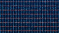 Digital background. Big data. Hacker concept. Abstract matrix. Computer generated many numbers. 3D rendering Royalty Free Stock Photo