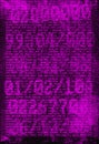 Digital Background - binary numbers and programming instructions