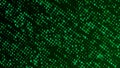 Digital background green matrix. Matrix background. Binary computer code. Hacker coding concept. 3D rendering Royalty Free Stock Photo