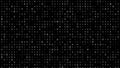 Digital background matrix. Matrix background. Binary computer code. Hacker coding concept. 3D rendering Royalty Free Stock Photo
