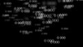 Digital background matrix. 3d rendering. Binary code. Programming. Web Developer. Digital code number
