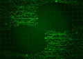 DIGITAL BACKGROUND NEON GLOW circuit board