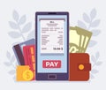 Digital bill mobile payment