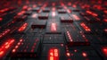 Digital binary code background with numbers,data technology or computer engineering concepts Royalty Free Stock Photo