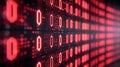 Digital binary code background with numbers,data technology or computer engineering concepts Royalty Free Stock Photo