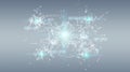 Digital binary code connection network background 3D rendering Royalty Free Stock Photo