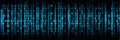 Digital Binary Code Data Background. Abstract Technology Pattern. Programming, Coding Concept. Royalty Free Stock Photo